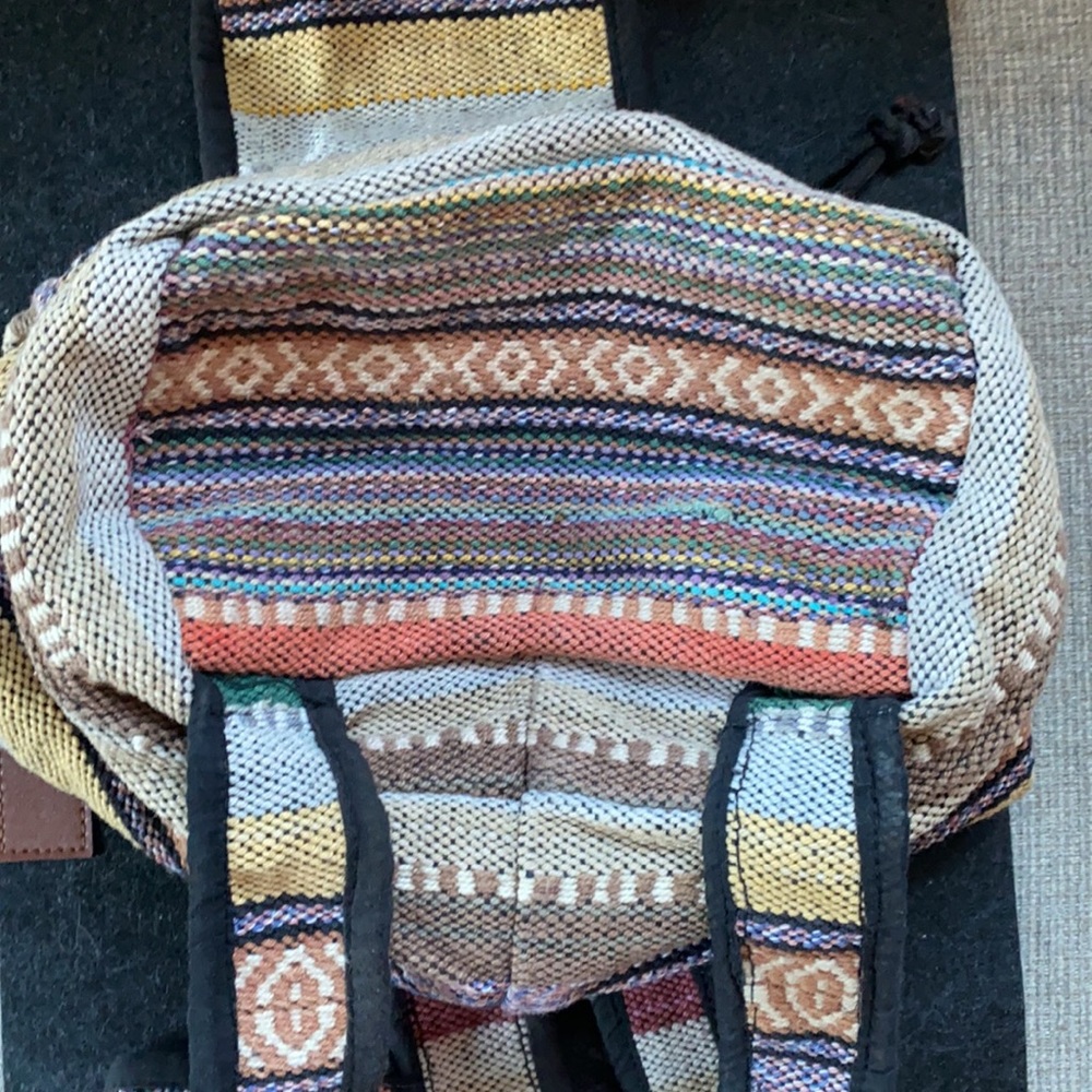 Handmade Boho backpack - Picture 6 of 7